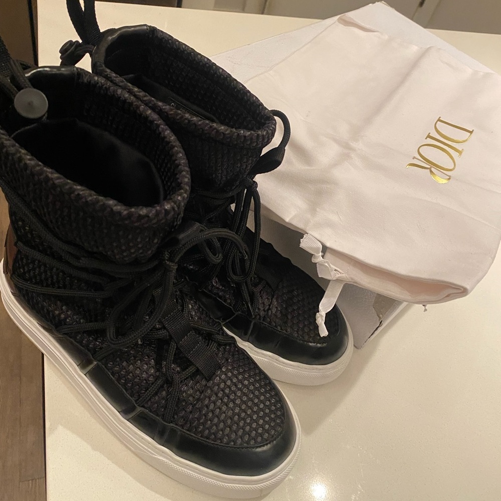 Dior boots Worn one time with box and dust bag